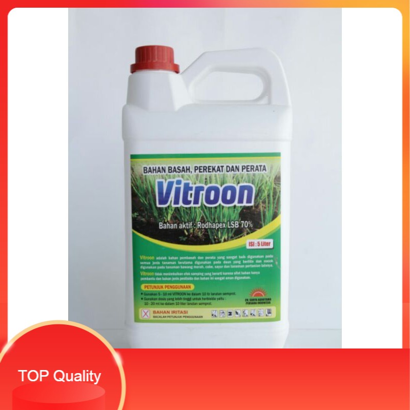 Vitroon Bahan Basah Perekat dan Perata 5 Liter murah