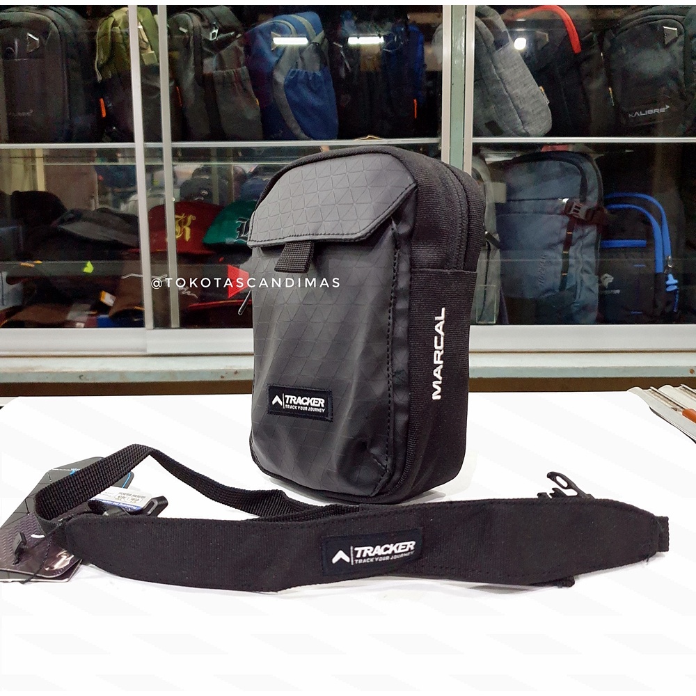 Tas Travel Pouch Tas Selempang Tas HP Tracker Marcal