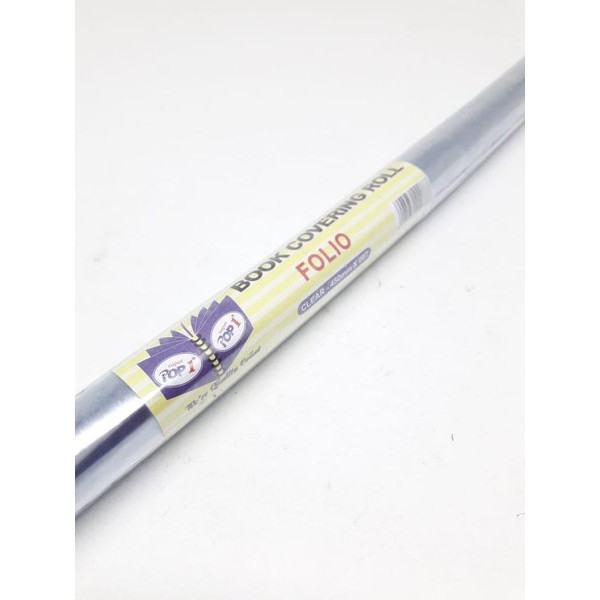 

SAMPUL BUKU / SAMPUL MIKA ROLL FOLIO 450X5M POP 1