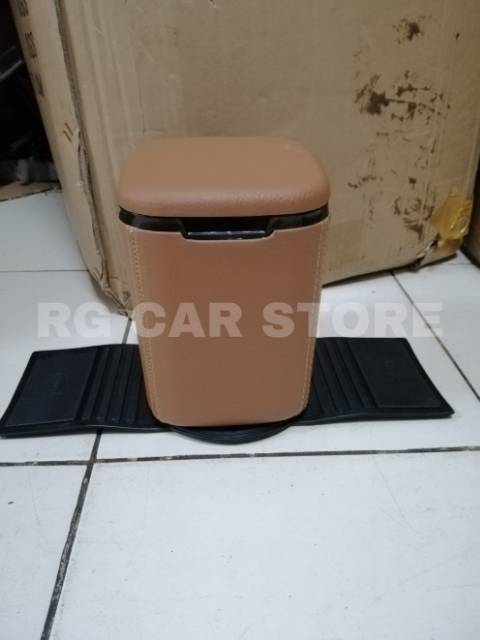 TEMPAT SAMPAH MOBIL WARNA COKLAT