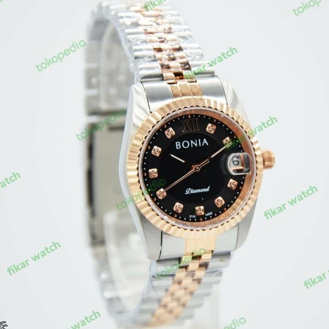 Jam Tangan Wanita Bonia BNB10552 Diamond Rantai Original Murah barang ada