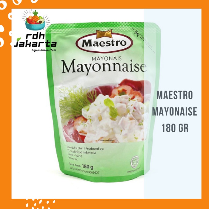 

MAYONAISE MAESTRO POUCH 180 GR