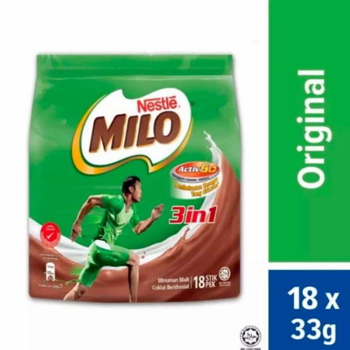 

Milo Malaysia Sachet 18 Free 3. Ready