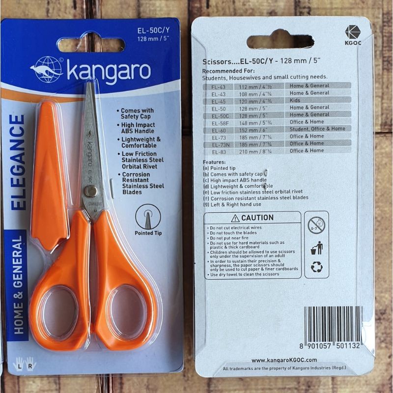 

Gunting Stainless Steel Kangaro EL-50C ADA TUTUPNYA (1 pcs)