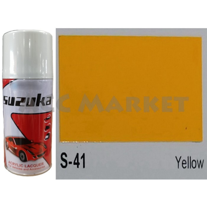 Pilox Suzuka Pilok Pylox Kuning Yellow S41