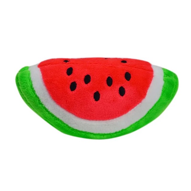 Fruit squeak toy