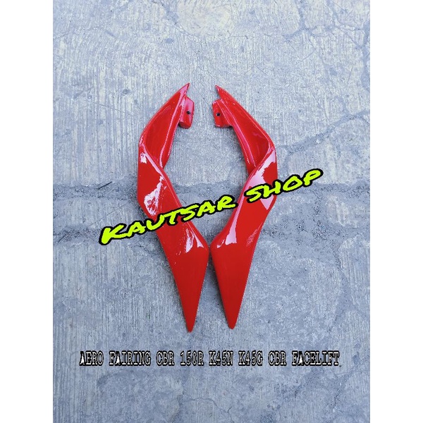 AERO FAIRING CBR 150R K45N K45G CBR FACELIFT WINGLET CBR WINGLET FAIRING
