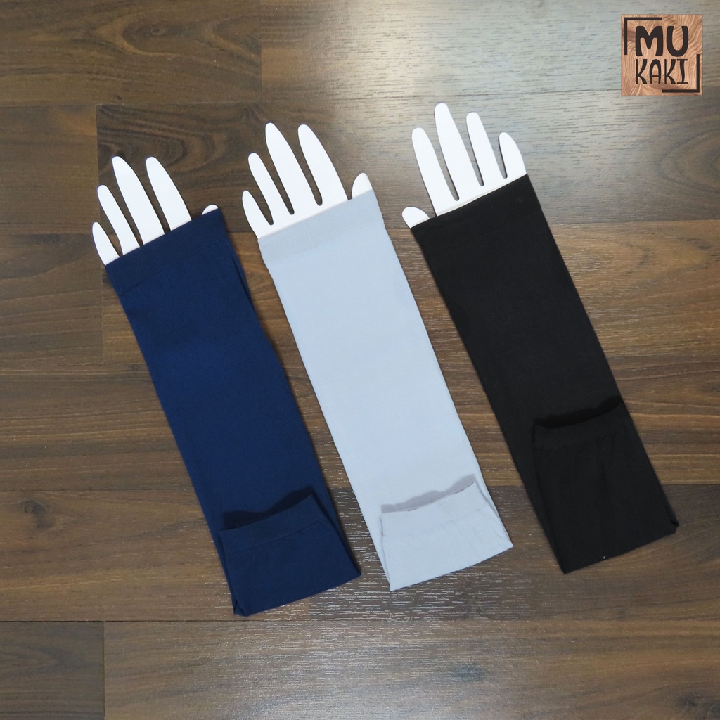 Handsocks Manset Tangan Polos Anti Gerah Mukaki