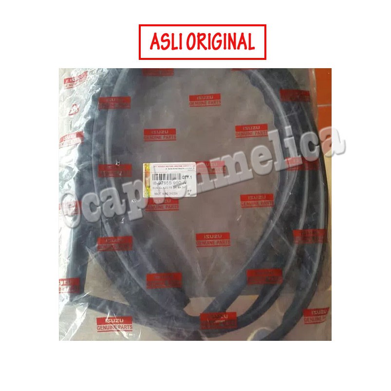 ORI Karet Rel Kaca Run Chanel Pintu ISUZU panther touring Kapsul Lis List Karet Peredam Bulat Balon 