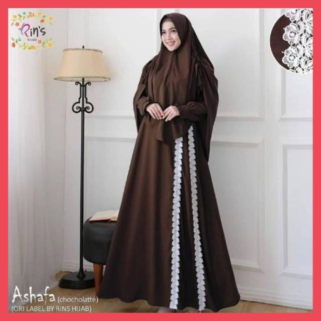 BUSANA MUSLIM MURAH / ASHAFA SYAR'I / SYAR'I MUSLIM TERLARIS