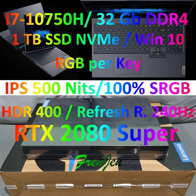 BEST SELLER LENOVO LEGION 7i 7 i7 10750H RTX 2060 2070 2080 NOT 5 5P 5i SLIM