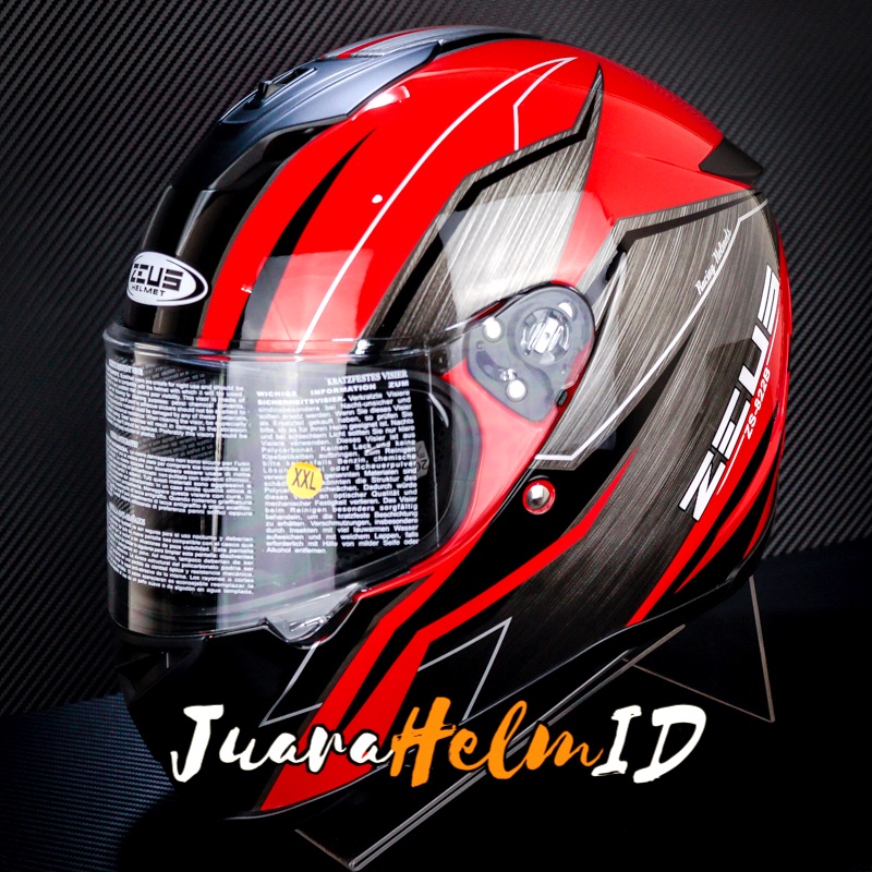 ZEUS HELM ZS822B / DRED AO21 BLACK / ZS822