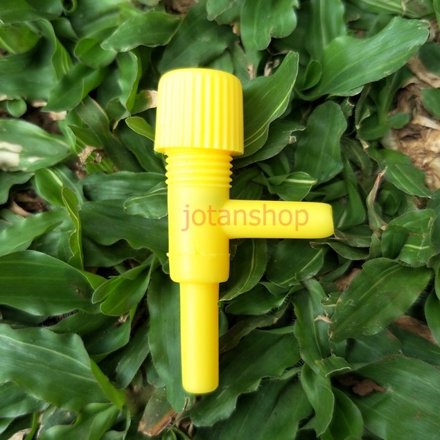Kran keran Udara Plastik 1 lubang  lobang Aerator aquarium aquascape