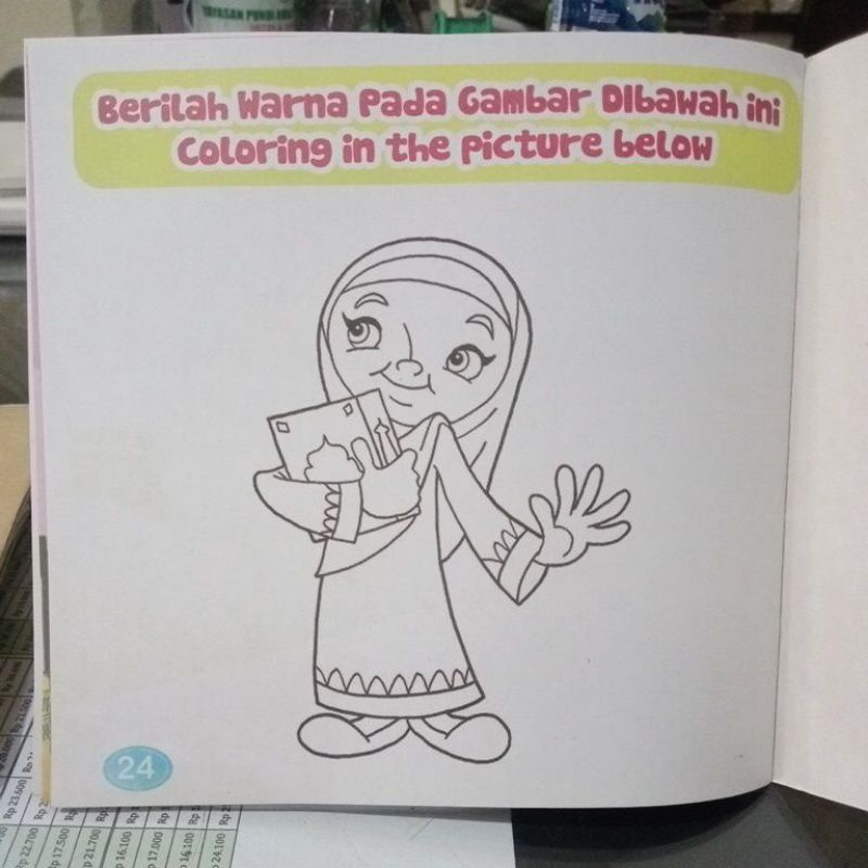 Buku Kisah Teladan Dakwah Rasul Ke Desa Taif (19×19cm)