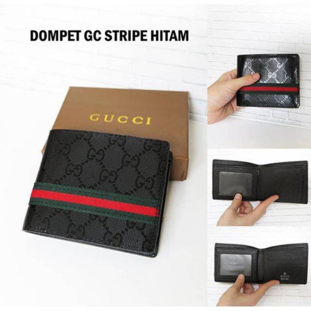 DOMPET PRIA WANITA IMPORT KULIT GUCCI