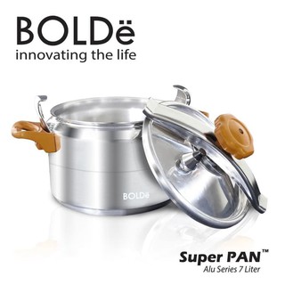 BOLDe Panci Presto  Stainless steel 7 liter peralatan  masak 