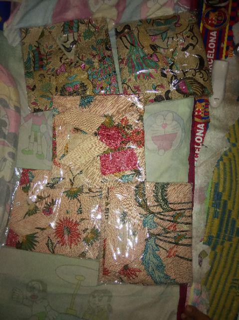 Batik Couple Keluarga Sania Ruffle Ori Ndoro Jowi Kembang Langit