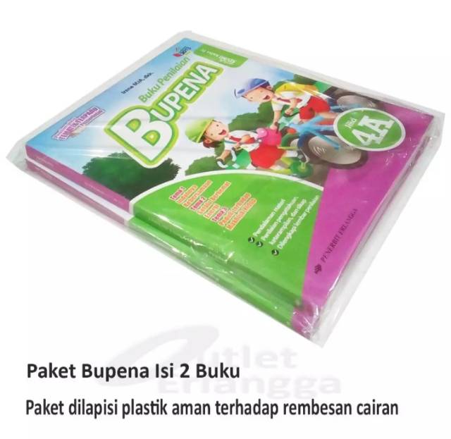 Buku penilaian BUPENA k13 Erlangga kelas 4A dan 4B semester 1