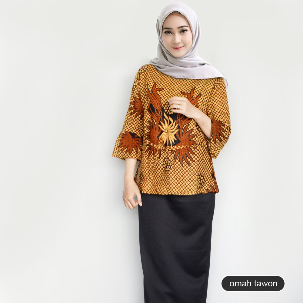 GROSIR TROLIS size M L flash sale grosir grup batik wanita atasan cewek remaja modern grupall trolistore-wnt cumi sogan
