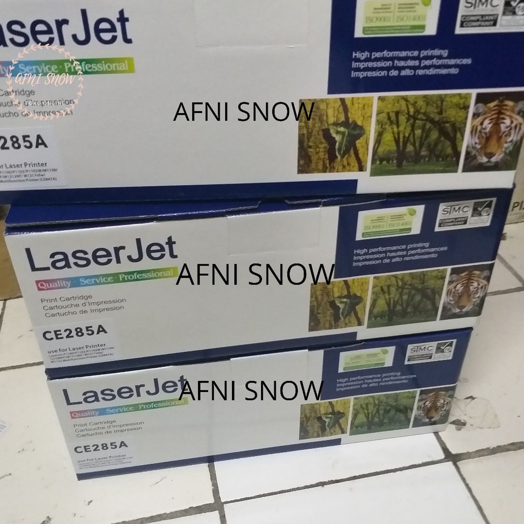 Cartridge Toner CE285A - 85A Printer Laserjet P1102 - P1102w - 325 - M1132 Compatible 85a