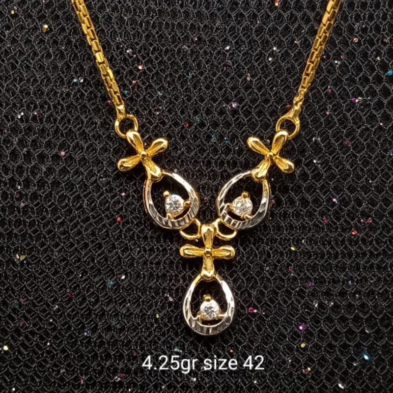 Kalung Emas 17 K - kuning 4.25gr Kadar 750 - 2921