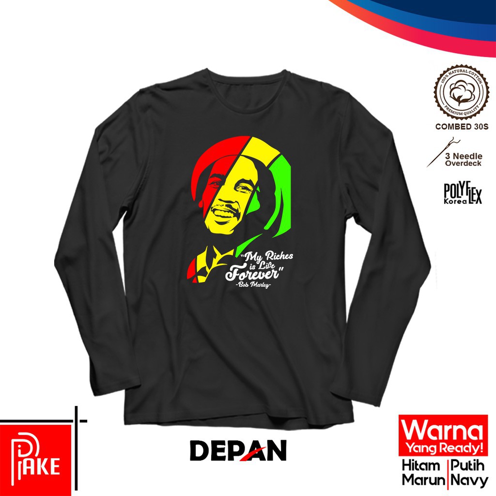 Gambar Bob Marley Hitam Putih Keren