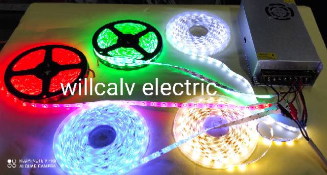 LAMPU LED STRIP 2835 SMD IP 44 SILICONE JELLY