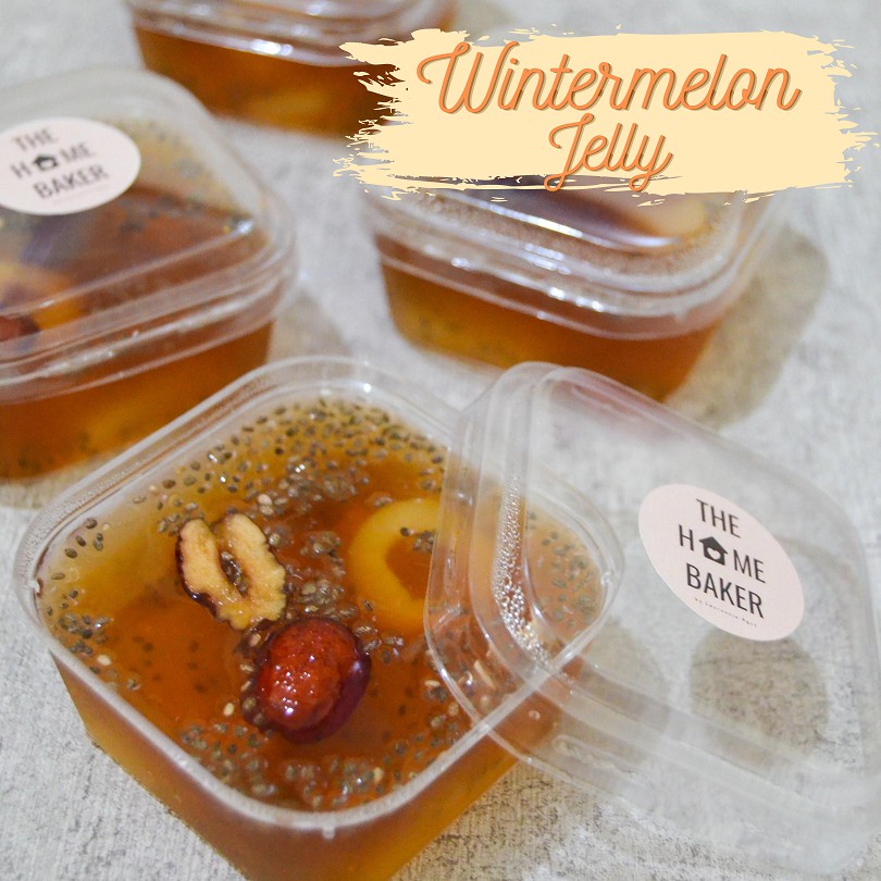 

Wintermelon Jelly / Jelly Buah Kundur / Healthy Jelly by The Home Baker