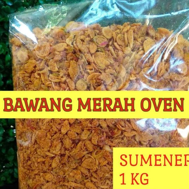 

BAWANG MERAH OVEN SUMENEP 1 KG / BAWANG GORENG OVEN SUMENEP