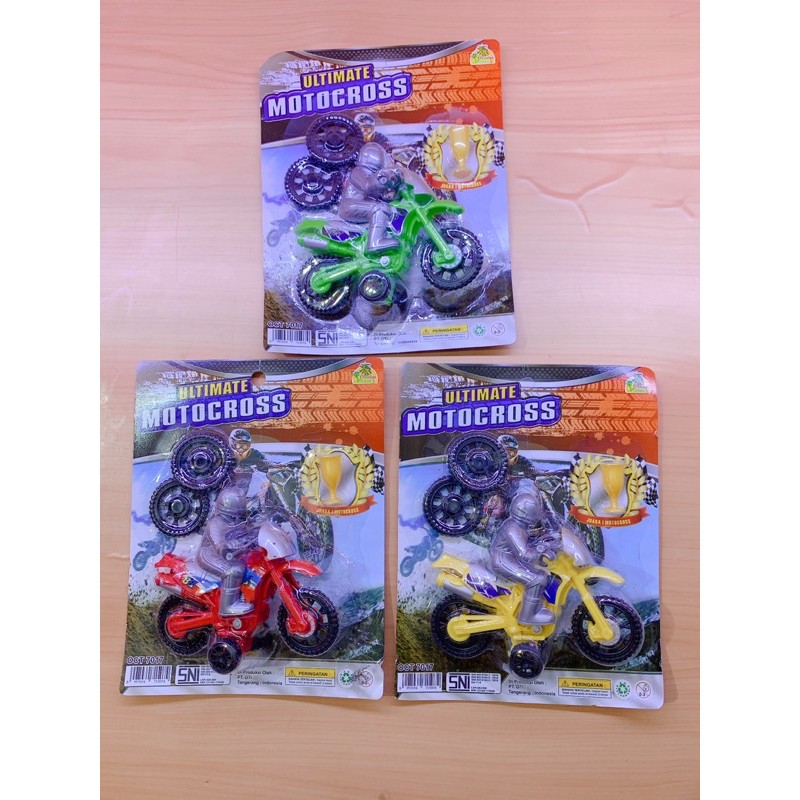 motor cross orang ban piala 7017 / mainan