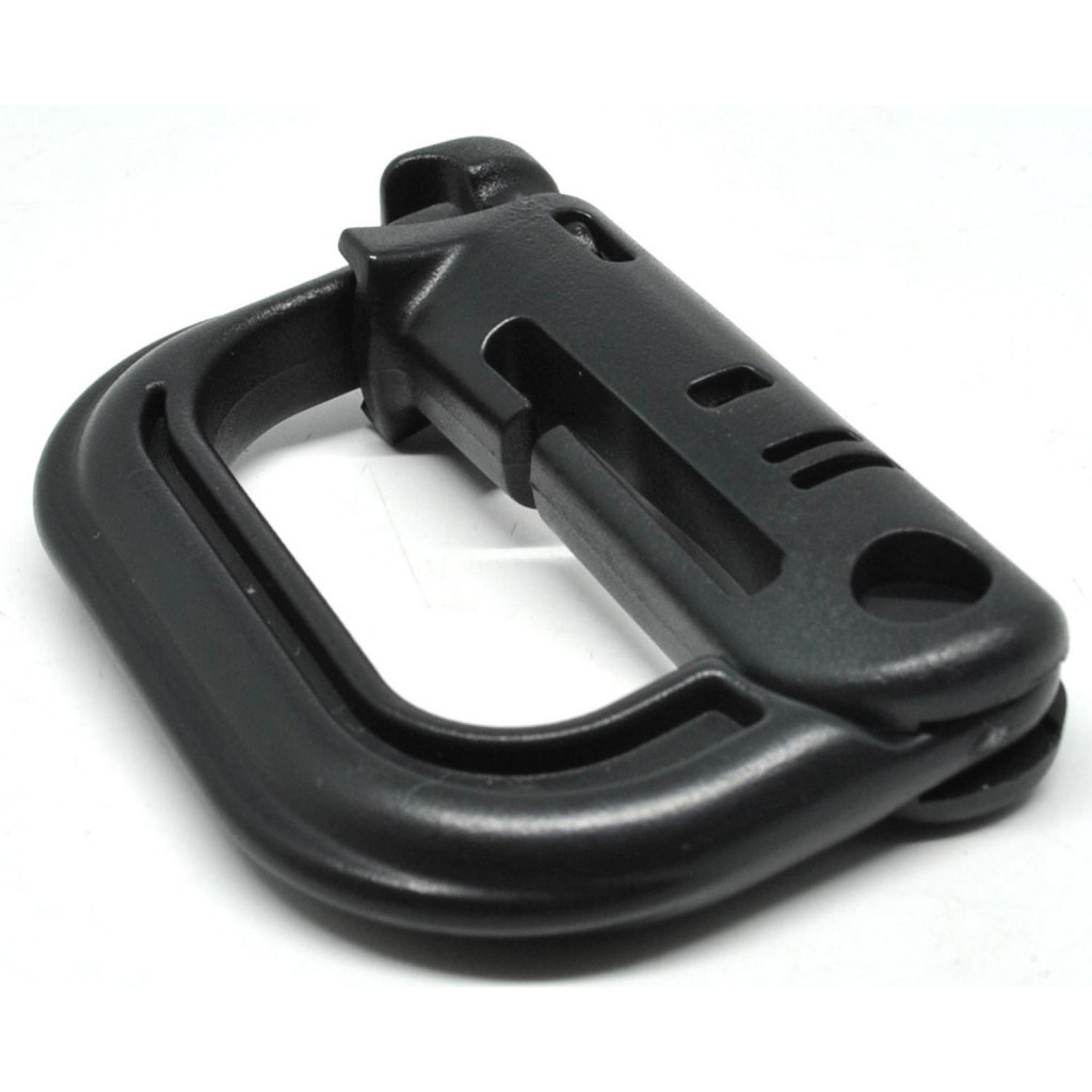 D D Ring Buckle Carabiner with Quickdraw - K307