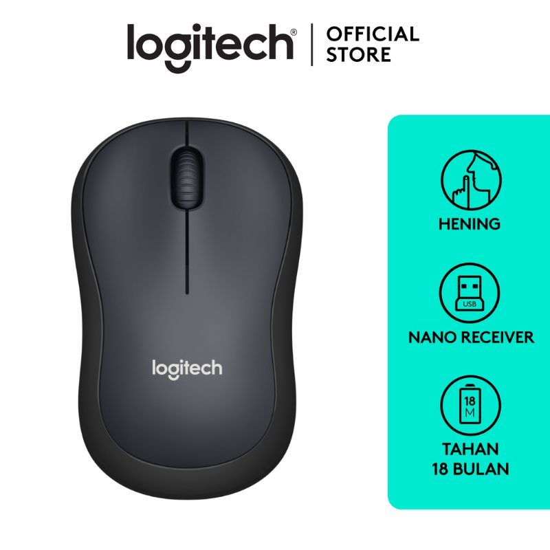 Mouse Logitech M221 Silent Wireless