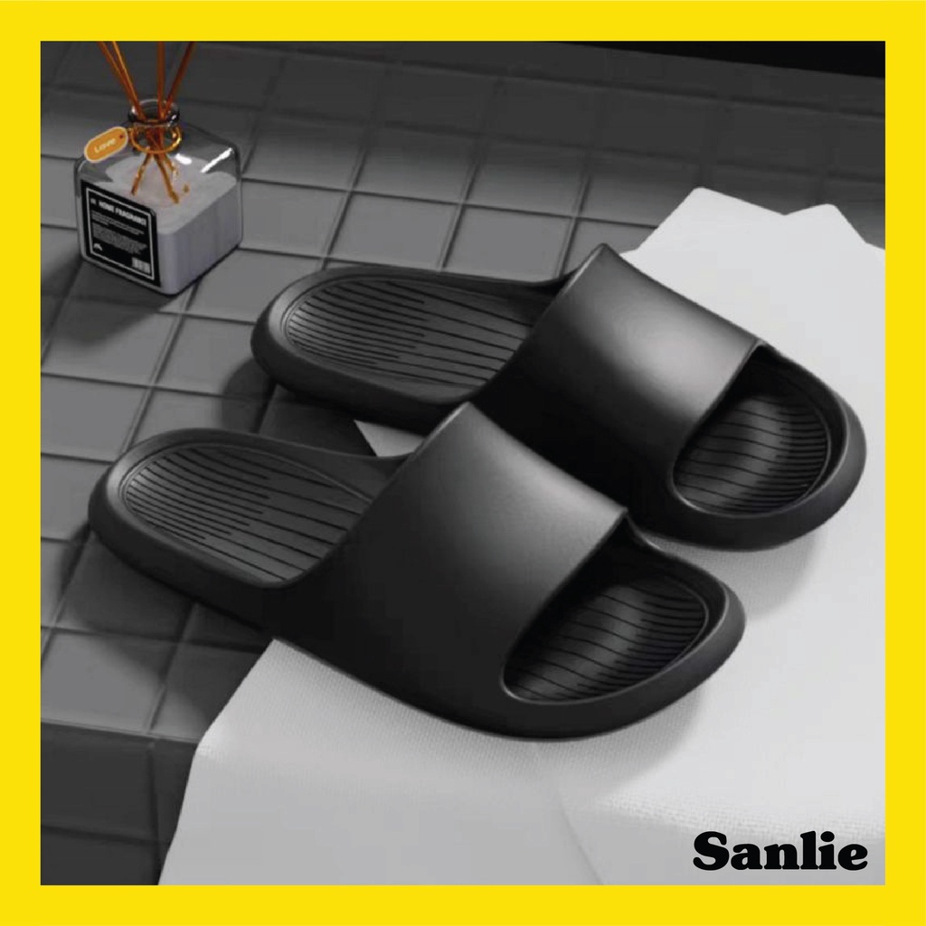 Sandal Slide Pria Import Korea Simple Sandal EVA Slip On Polos Nyaman Ringan Empuk Awet 535