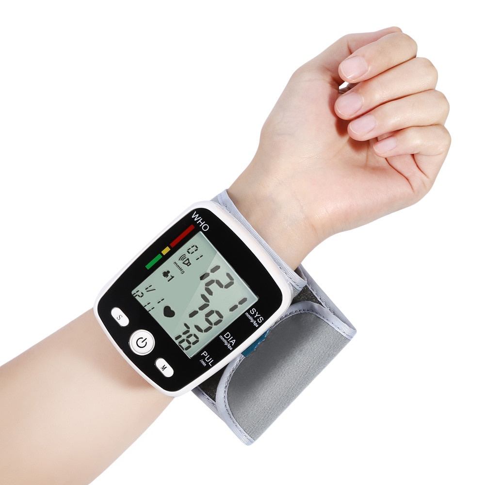 Alat Pengukur Tekanan Darah Electronic Sphygmomanometer with Voice - CK-W355 - Black