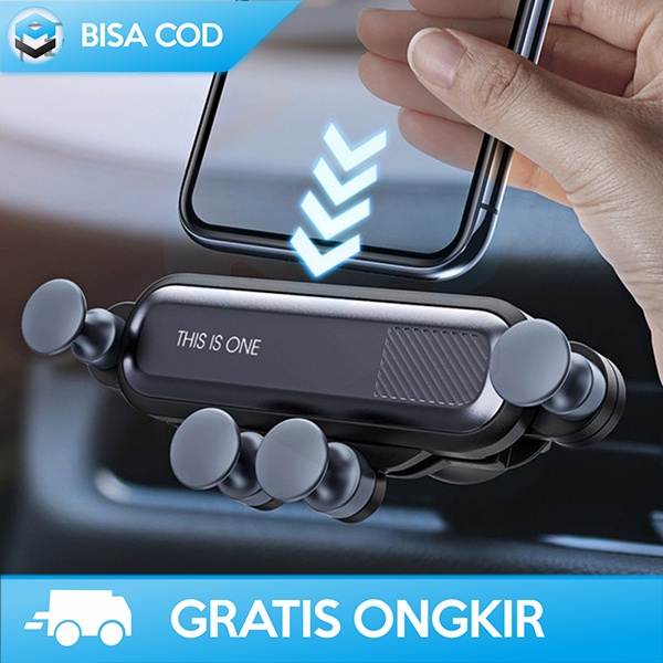 HOLDER SMARTPHONE BRACKET MOBIL LUXURY AIR VENT GRAVITY BY INIU R11