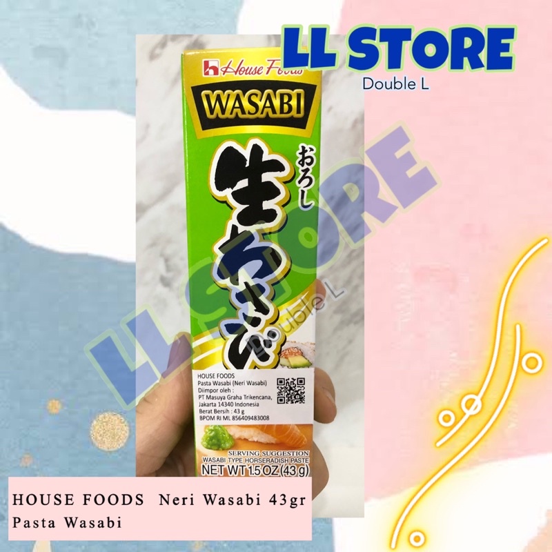 

HOUSE FOODS Neri Wasabi 43g pasta wasabi