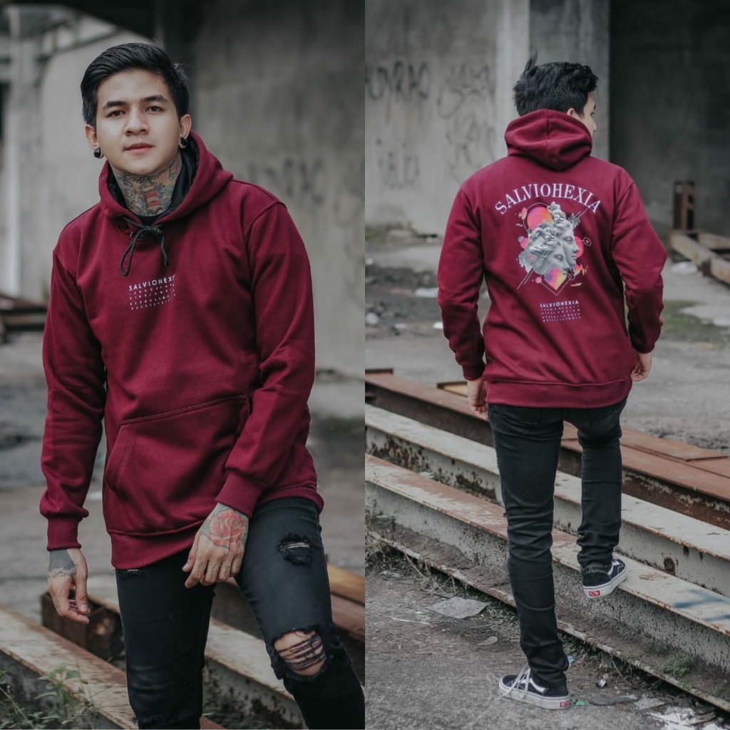 SWEATER PRIA - SWEATER HOODIE LUSTER SALVIO HEXIA - SWEATER WANITA - SWEATER CASUAL - SWEATER MURAH-3