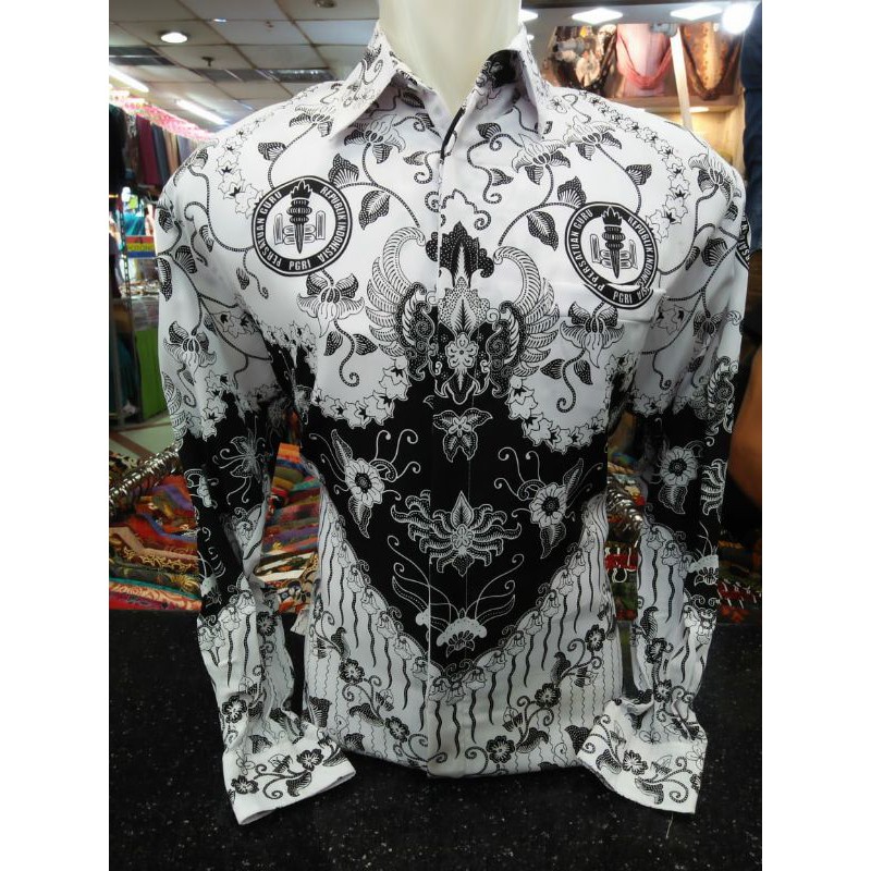 Jual Baju PGRI pria/seragam PNS pria full furing