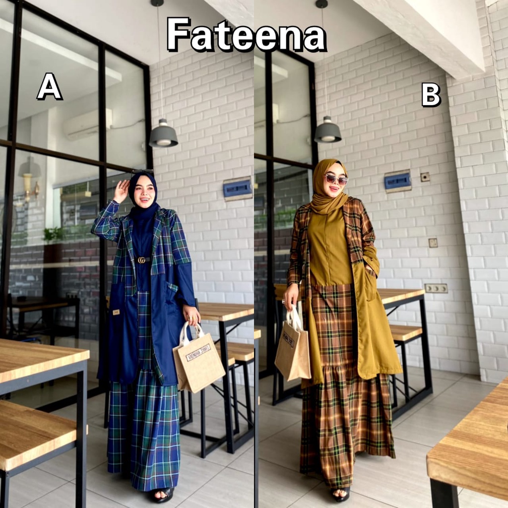 Fateena Set by Viendra Syari Original