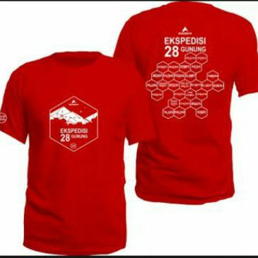 kaos expedisi 28 gunung ori