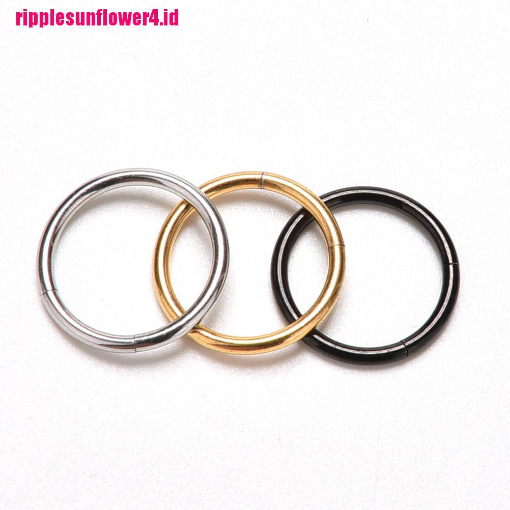 1pc Anting Tindik Hidung / Bibir / Telinga Bahan Titanium