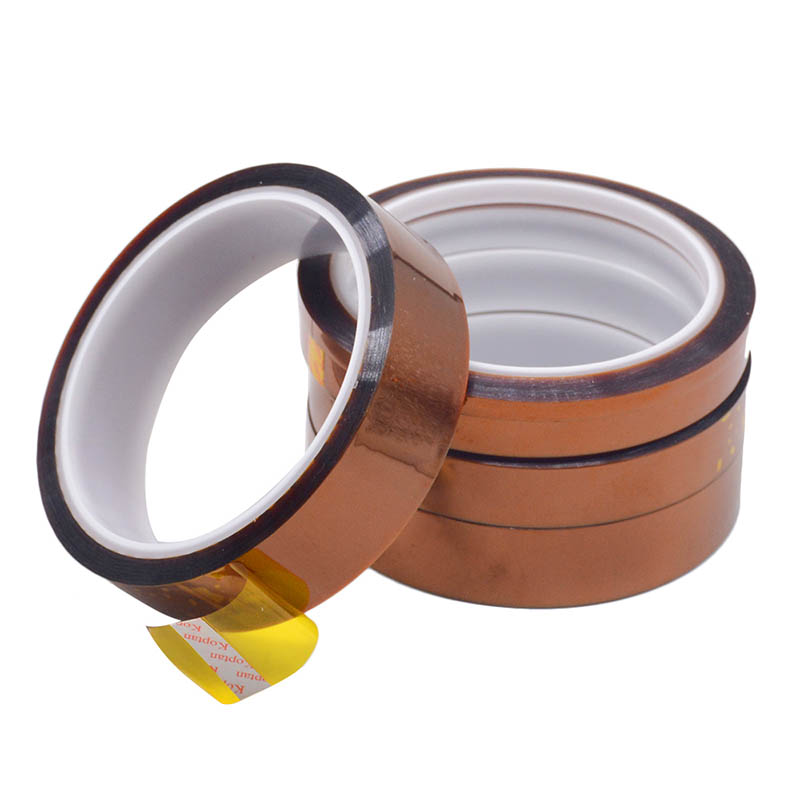 NIKTO Tape Lakban Heat Resistant Polyimide High Temp 33m x 25mm