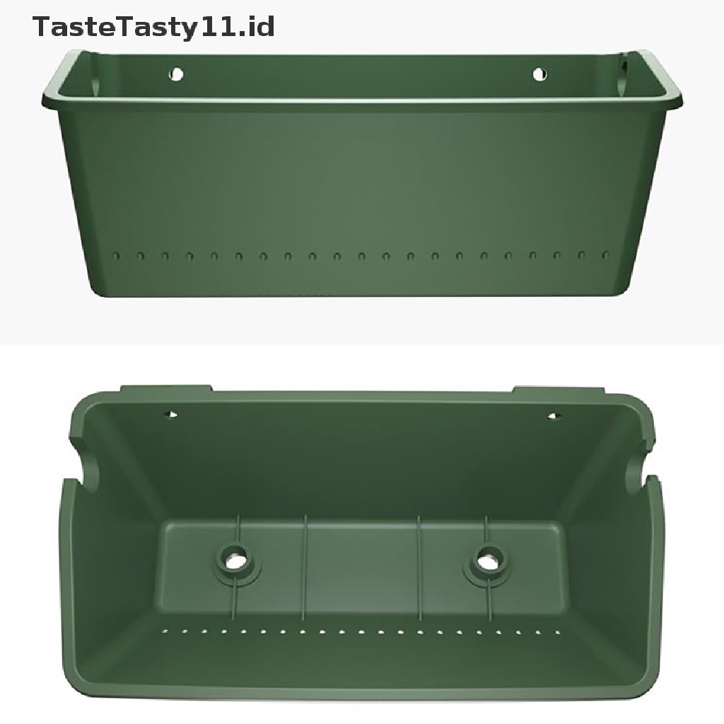 【TasteTasty】 Garden Outdoor Plant Wall Flower Pot Container Wall Hanging Vertical Green .