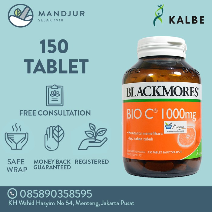 Produk Terbaik Blackmores Bio C 1000mg Vitamin Daya Tahan Tubuh Ester C Vitamin C Puritan