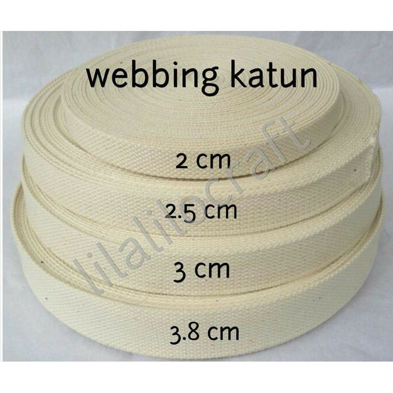 WEBBING KATUN 2.5 CM ROLL