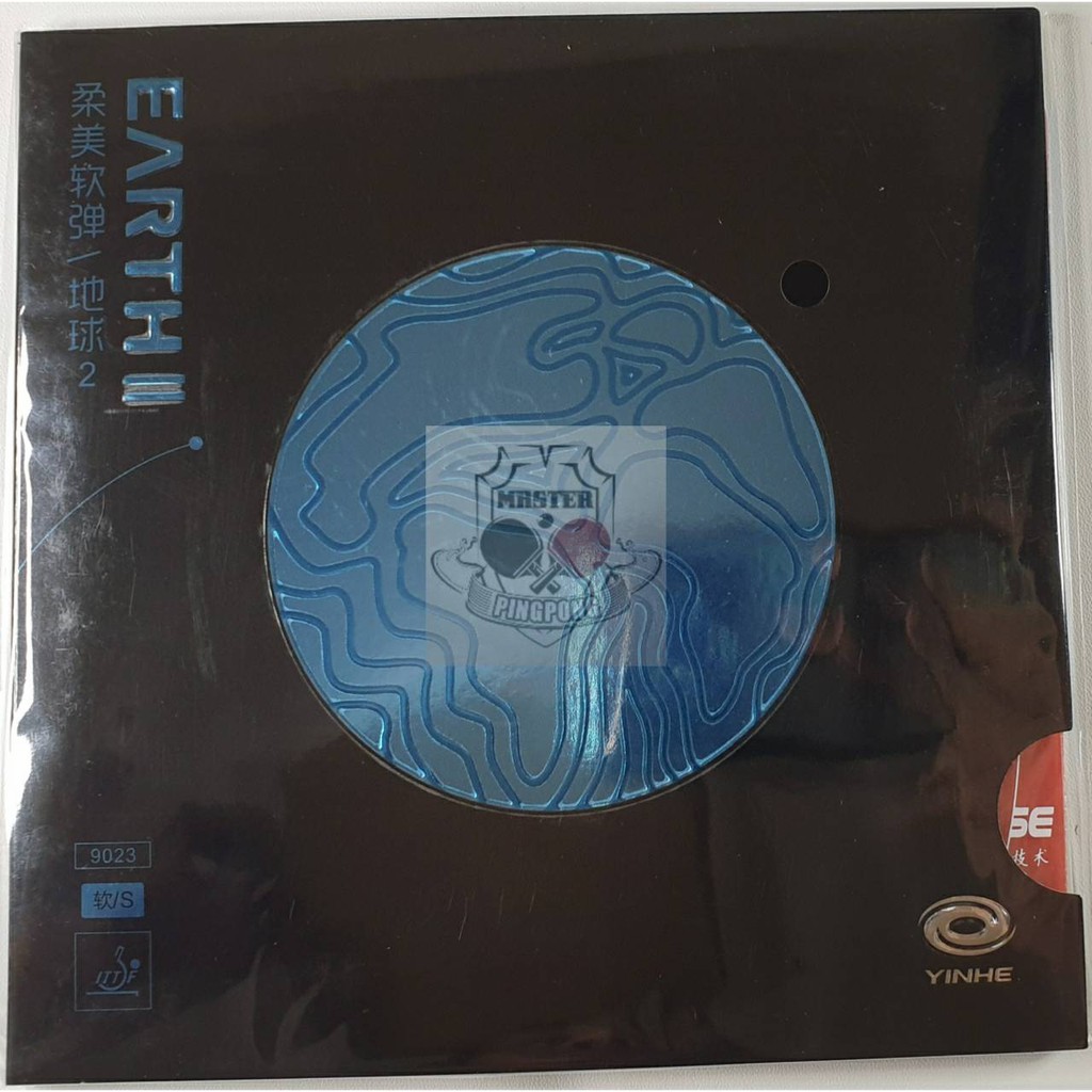 Yinhe Earth II - Karet Bat Pingpong Bat Tenis Meja Yinhe Earth 2 Allround Rubber