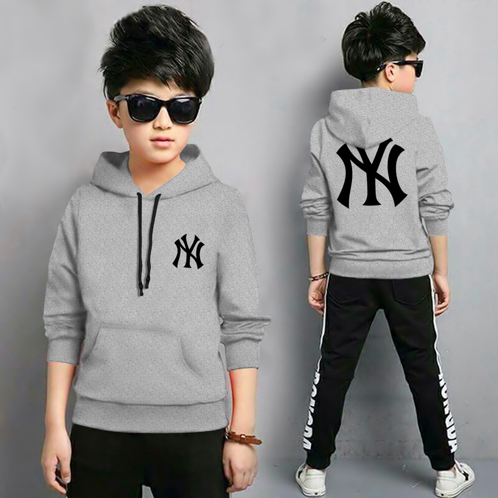 Jaket Anak Laki Laki/Jaket Anak Terbaru/Hoodie Anak Pull&amp;Bear Anak Gaming Bahan Fleece Tebal 4-11 TAHUN