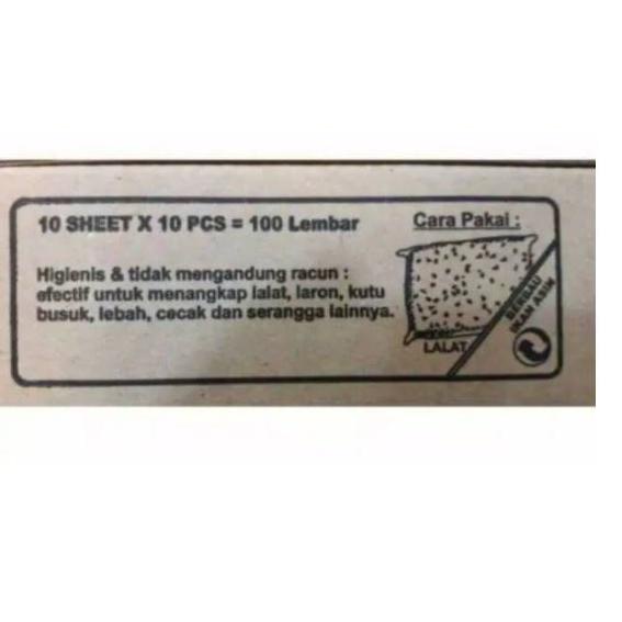 

BQO LEM LALAT PAGODA KERTAS / LEM SERANGGA [ 10 LEMBAR] 225OVZY