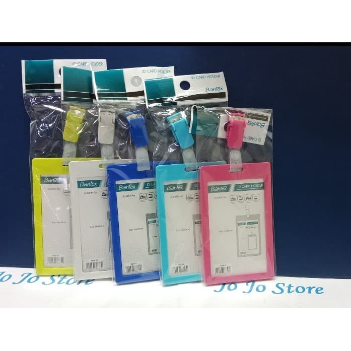 

Update Id Card Holder With Clip Potrait - Bantex Bagus