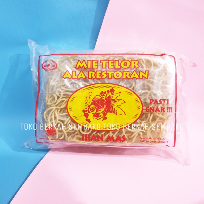 

Ss5Gg Mie Telor Ala Restoran Ikan Mas +-130Gr Ff045